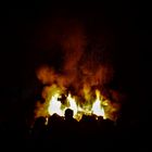 Höhepunkt an Ostersonntag - Das Osterfeuer