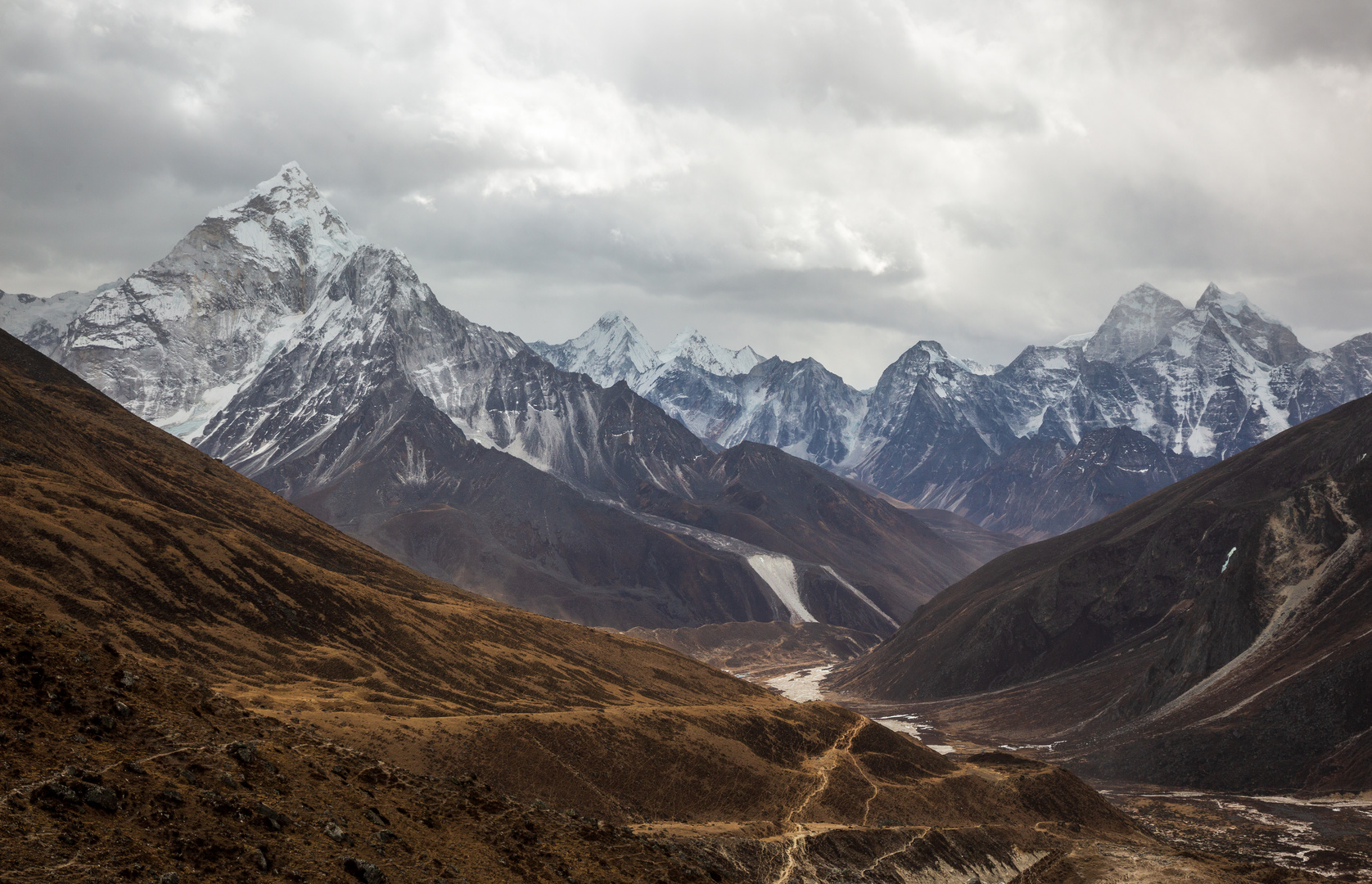 Höherer Himalaya in Nepal