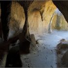 Höhle im Parc de la Préhistoire, Tarascon, FR.