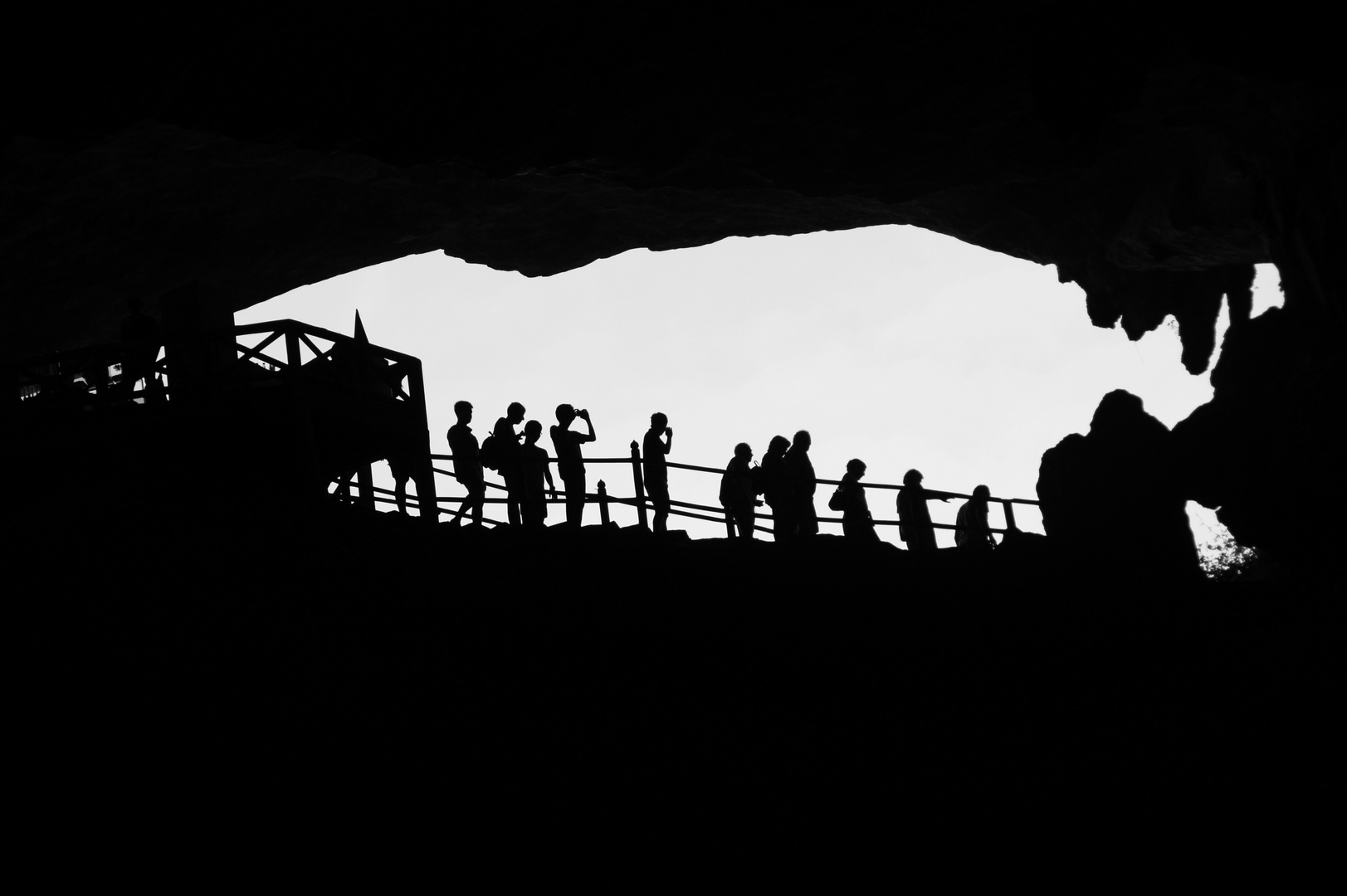 Höhle in der Ha Long Bucht