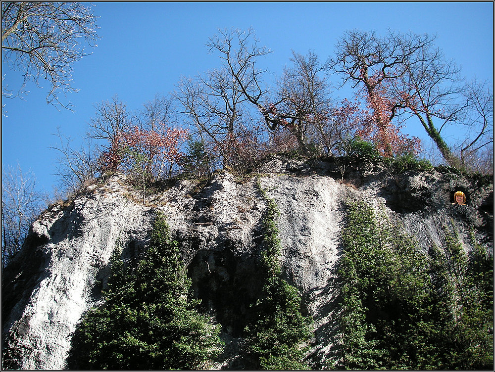 Höhlenbewohnerin....