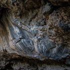 Höhlendecke in der Cueva de Belmaco 