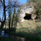 Höhleneingang im Ahorntal, Franken