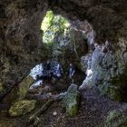 Höhlenruine im Donaudurchbruch