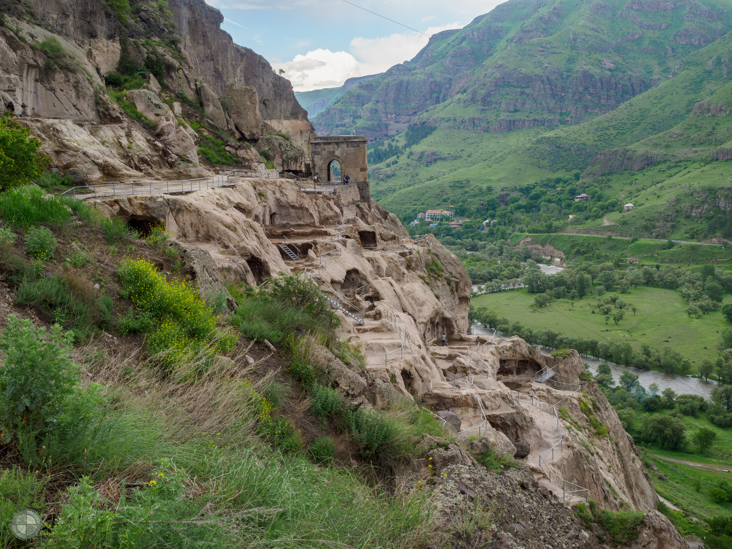 Höhlenstadt Uplisziche in Georgien