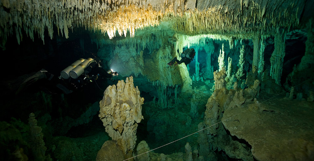 Hoehlentauchen in Yucatan, Grand Cenote