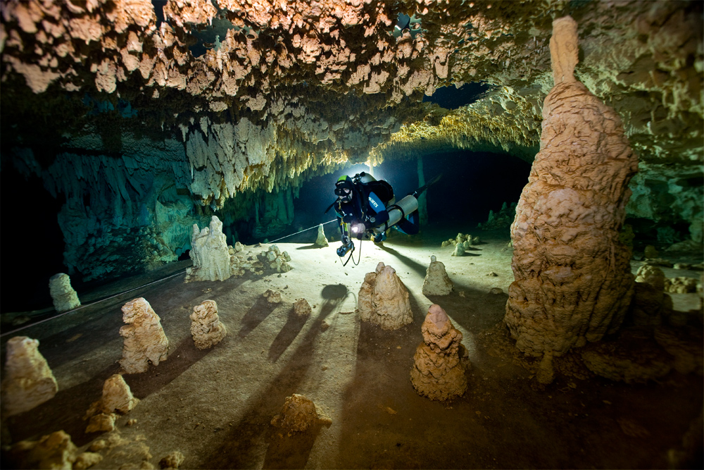 Hoehlentauchen in Yucatan, Nohoch Nah Chich