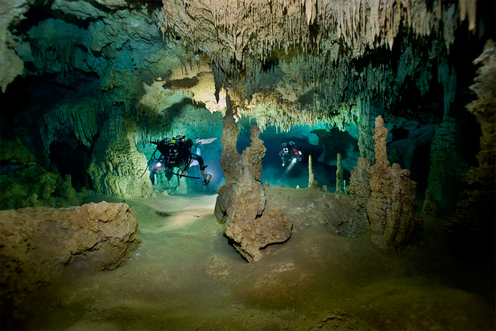 Hoehlentauchen in Yucatan, Outland