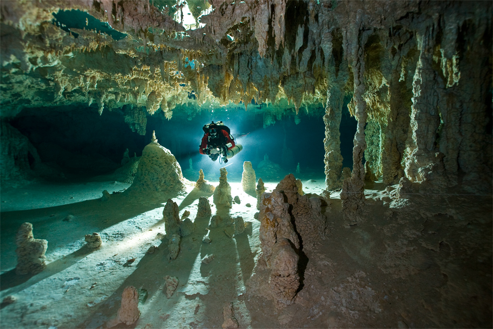 Hoehlentauchen in Yucatan, Outland