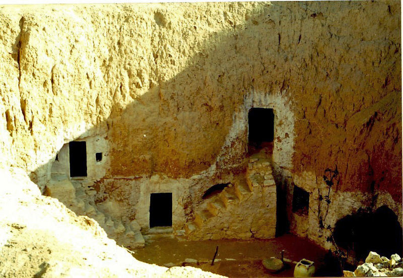 Höhlenwohnung