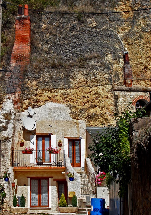 Höhlenwohnung in Amboise/Loire