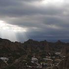 Höhlenwohnungen - Abendstimmung in Guadix