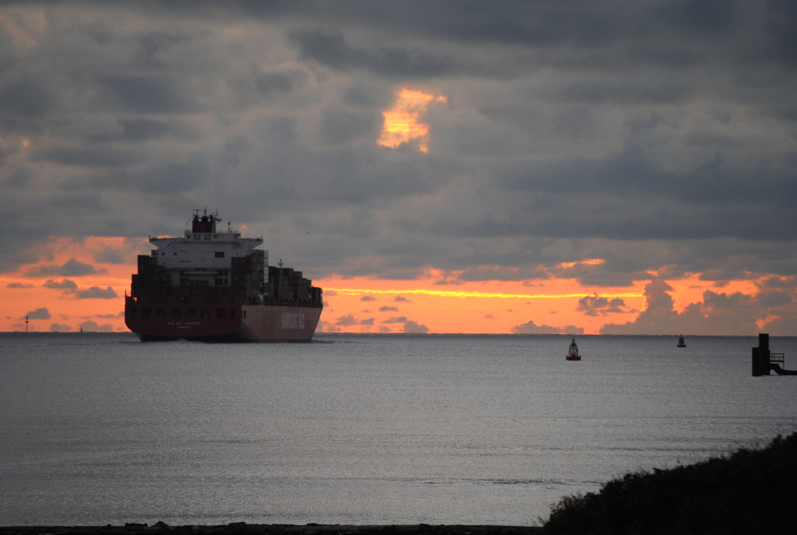 Hoek van Holland, Container Rtg. Nordsee