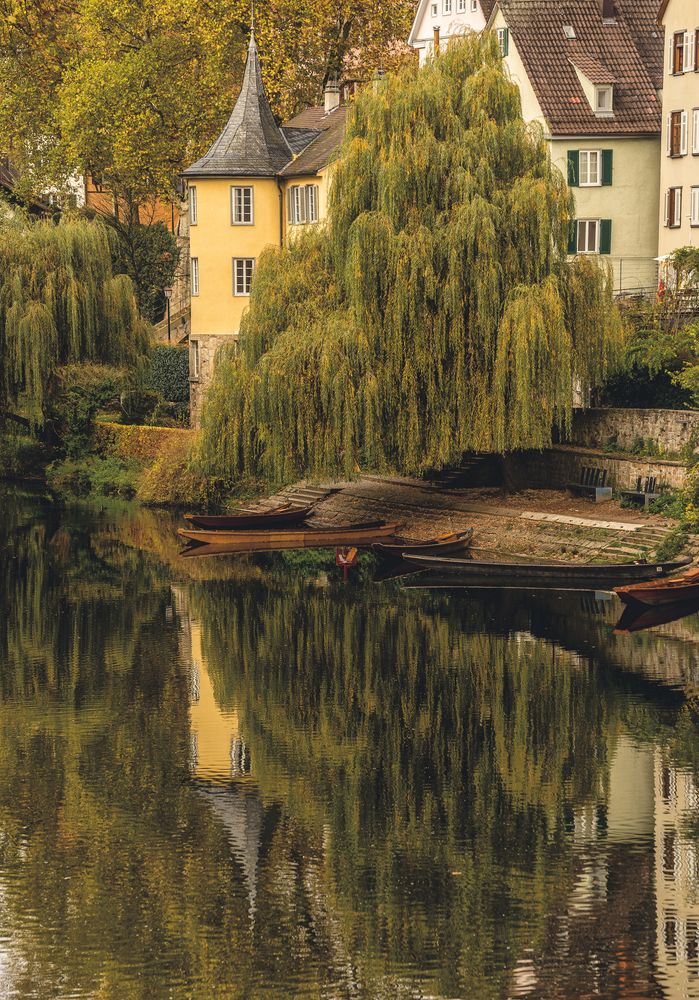 Hölderlins exponierte Wohnlage im Turm