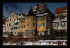 Hölderlinturm im Neckar