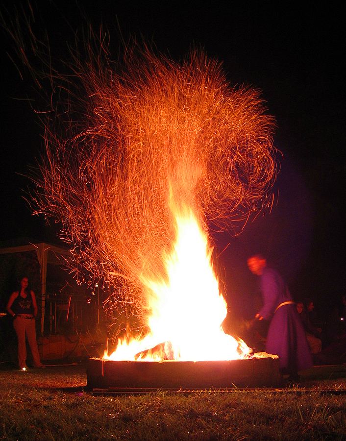 Höllenfeuer für einen Mönch