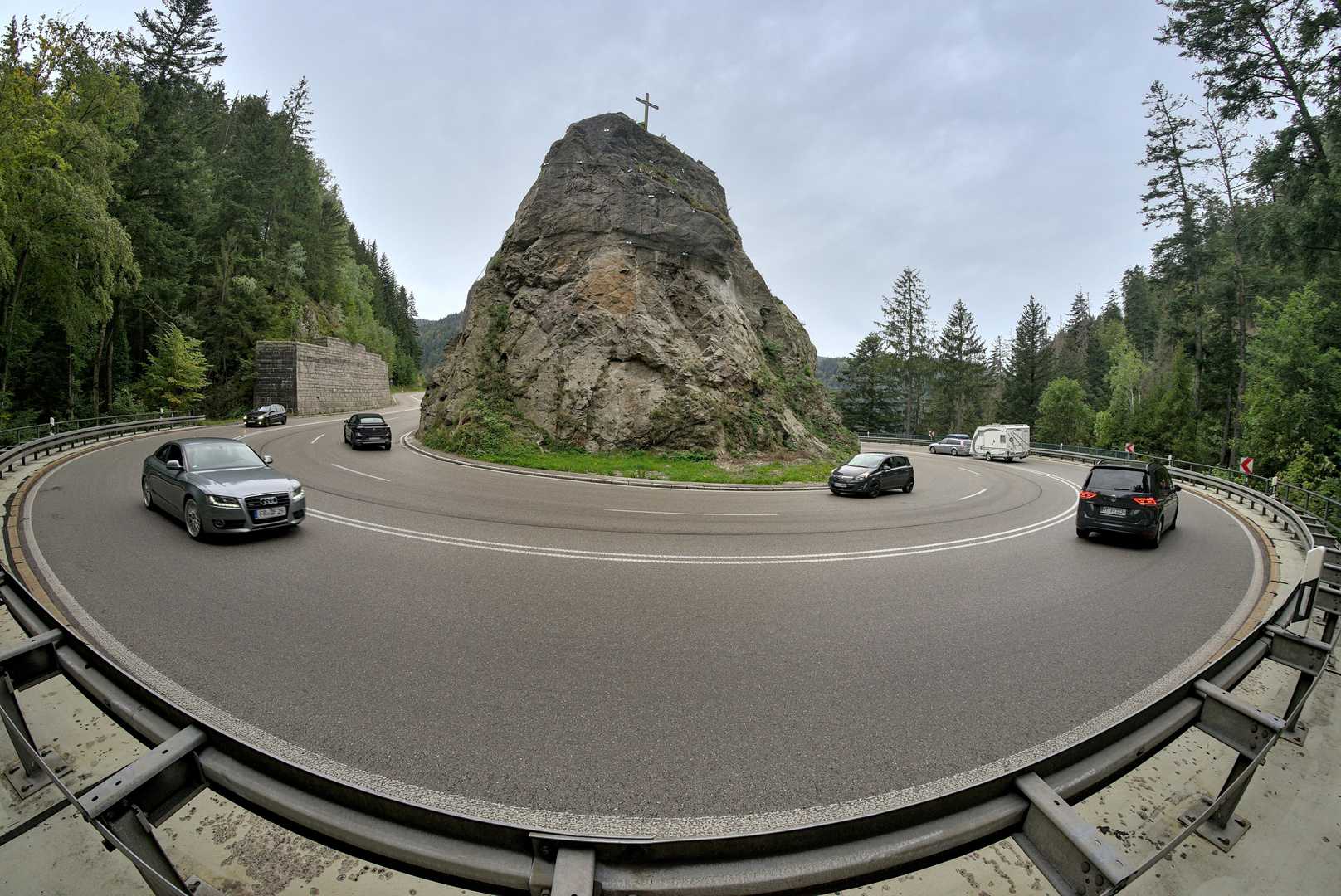 Höllenkurve im Höllental