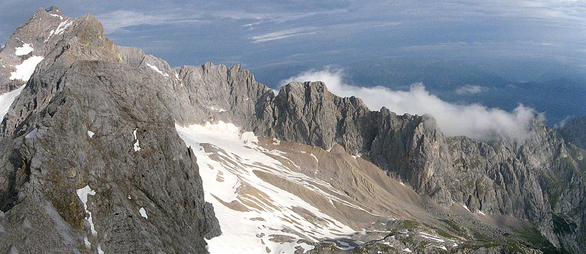 Höllentalkessel mit gleichnamigem Gletscher