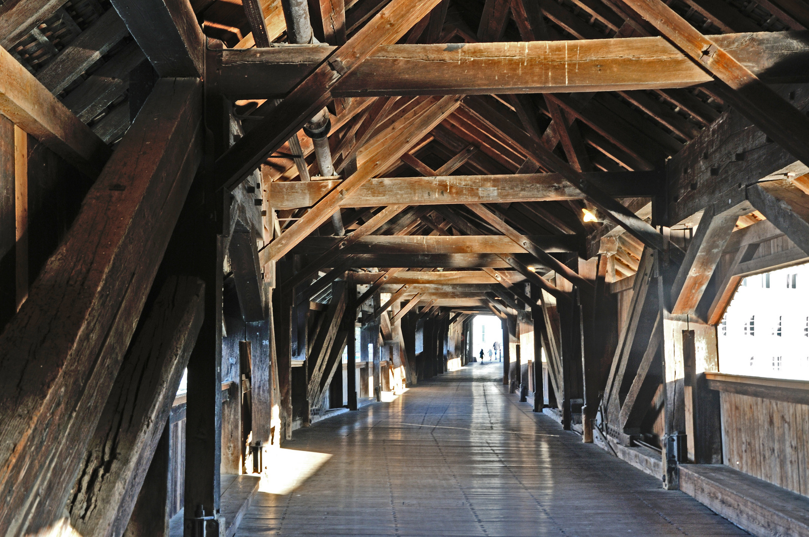 Hölzerne Rheinbrücke bei Bad Säckingen DSC_6907