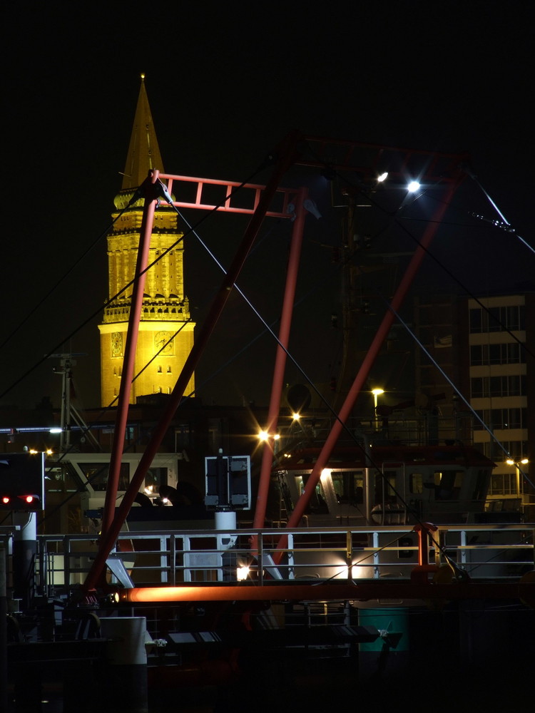 Hörnbrücke bei Nacht