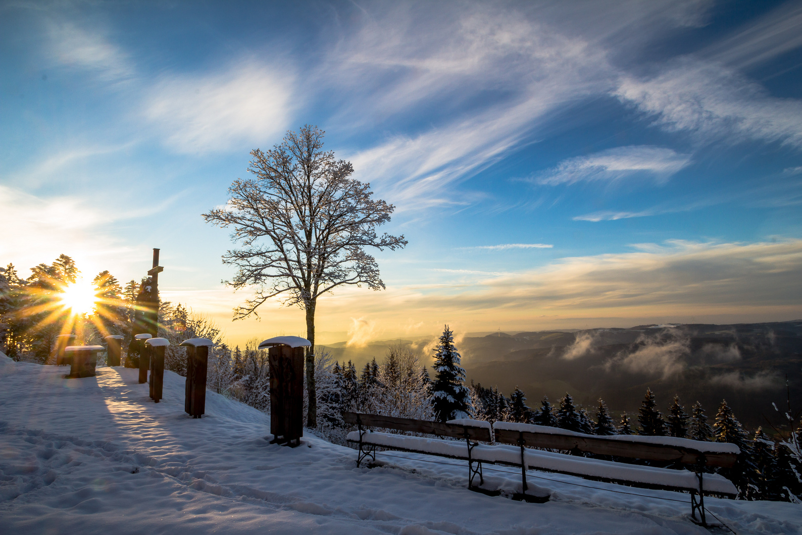 Hörnlebergblick im Jan 2015