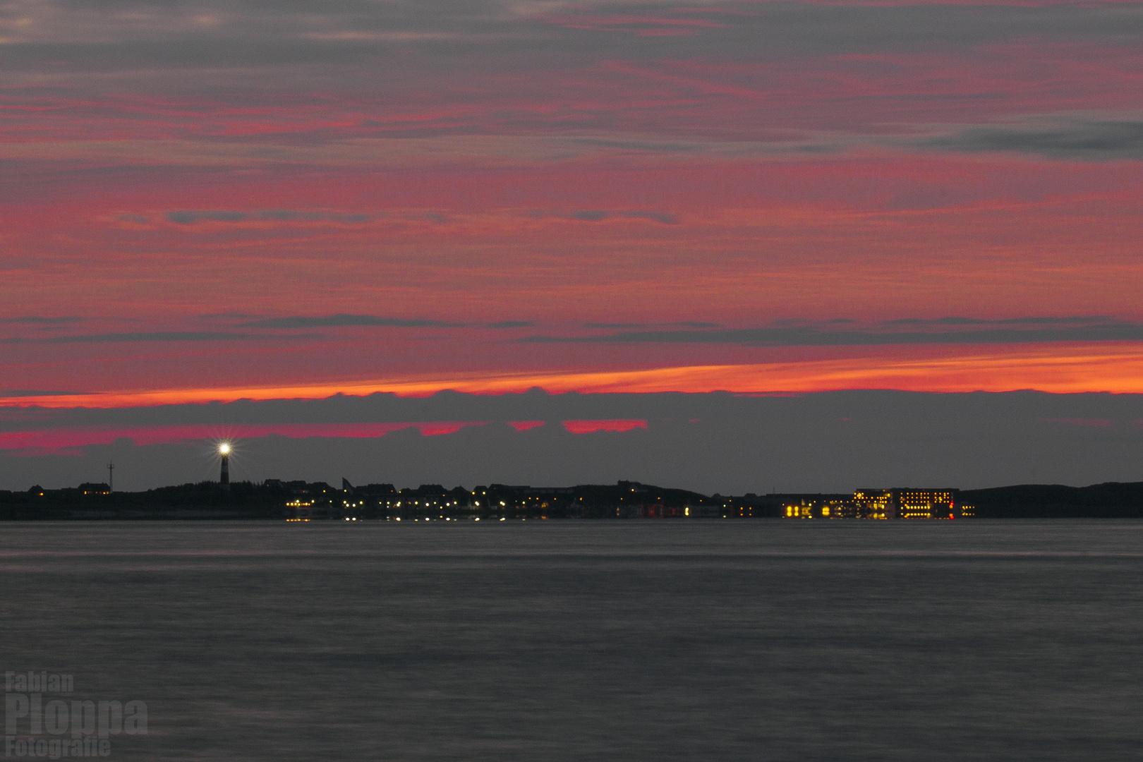 Hoernum/ Sylt/ seen from Amrum Beach