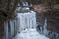 Hörschbachwasserfälle bei -15