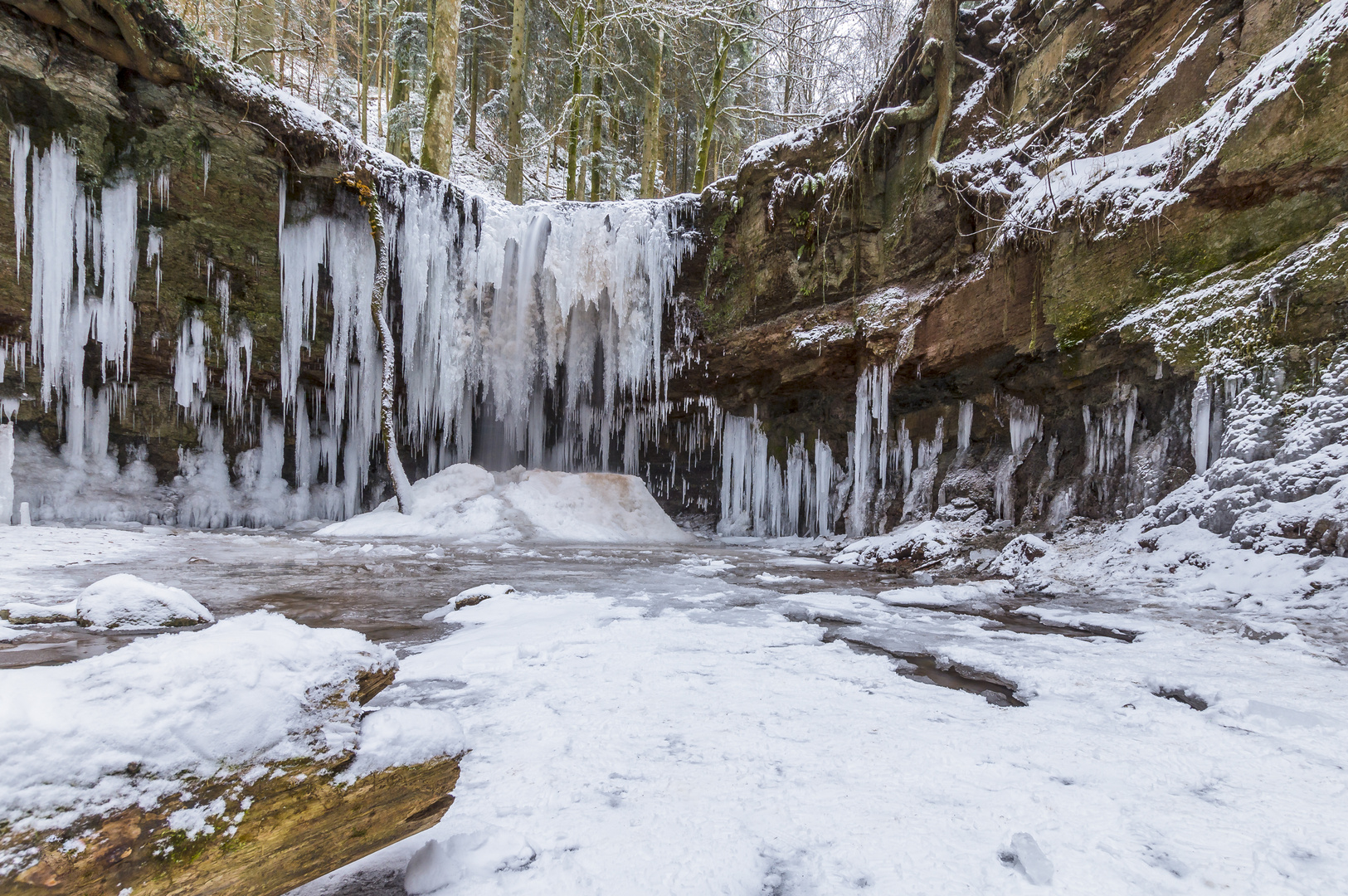 Hörschbachwasserfall Januar 2017