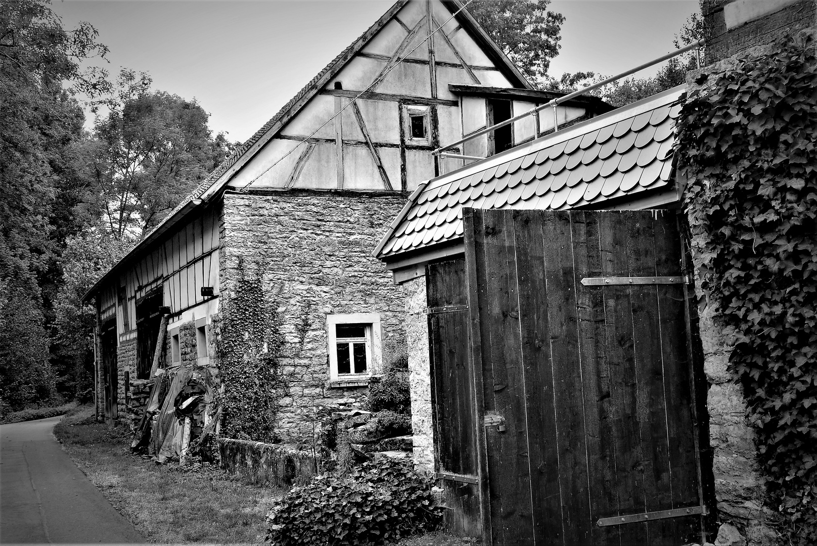 Hof am Kessachradweg in Unterkessach