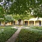Hof des Krankenhauses in Arles (nach Vincent van Gogh)