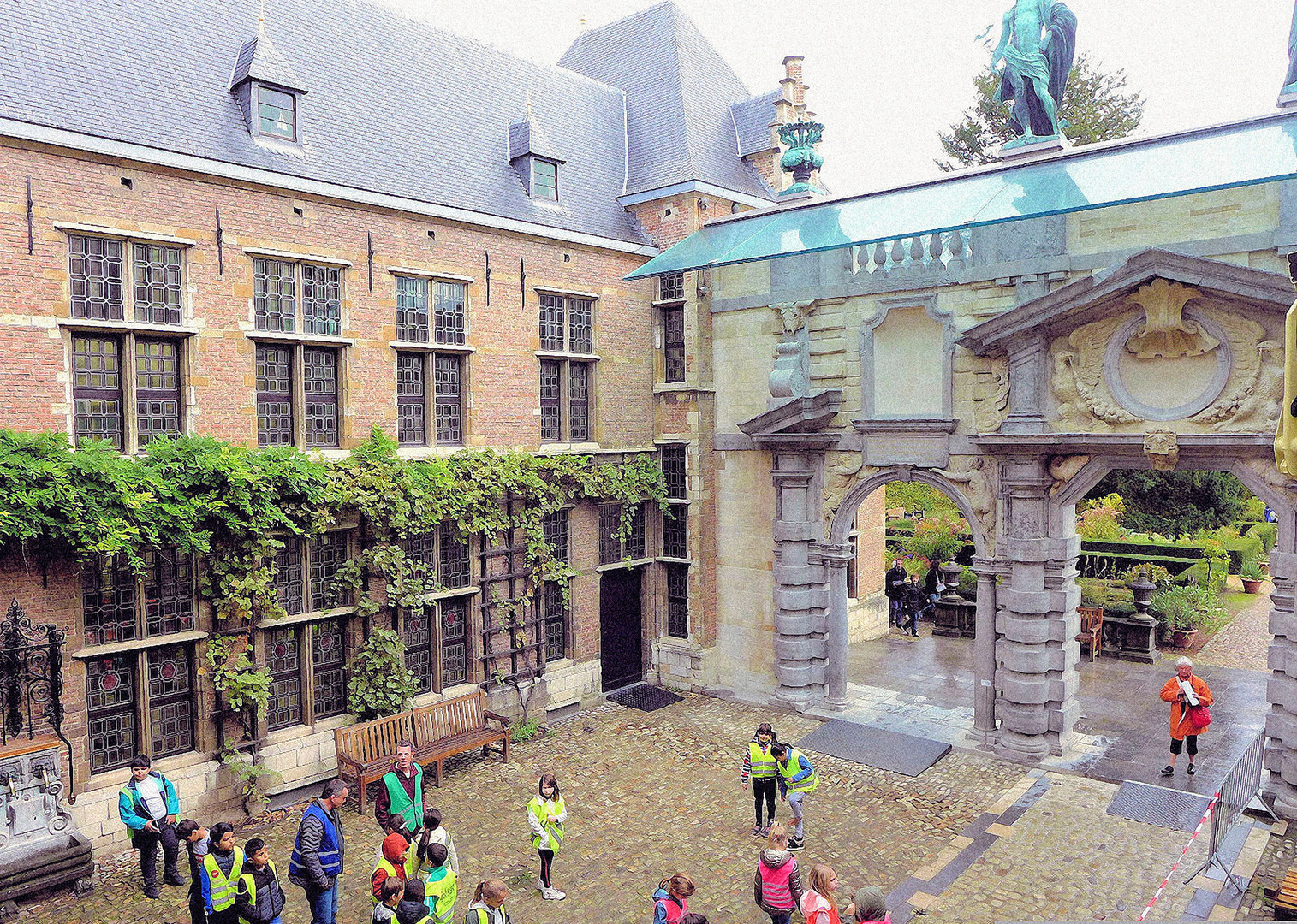 Hof des Rubenshauses in Antwerpen