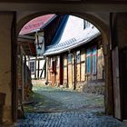 Hof im Großen Schloß Blankenburg/Harz