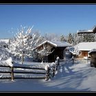 Hof im Tiefschnee | Farmyard in deep snow