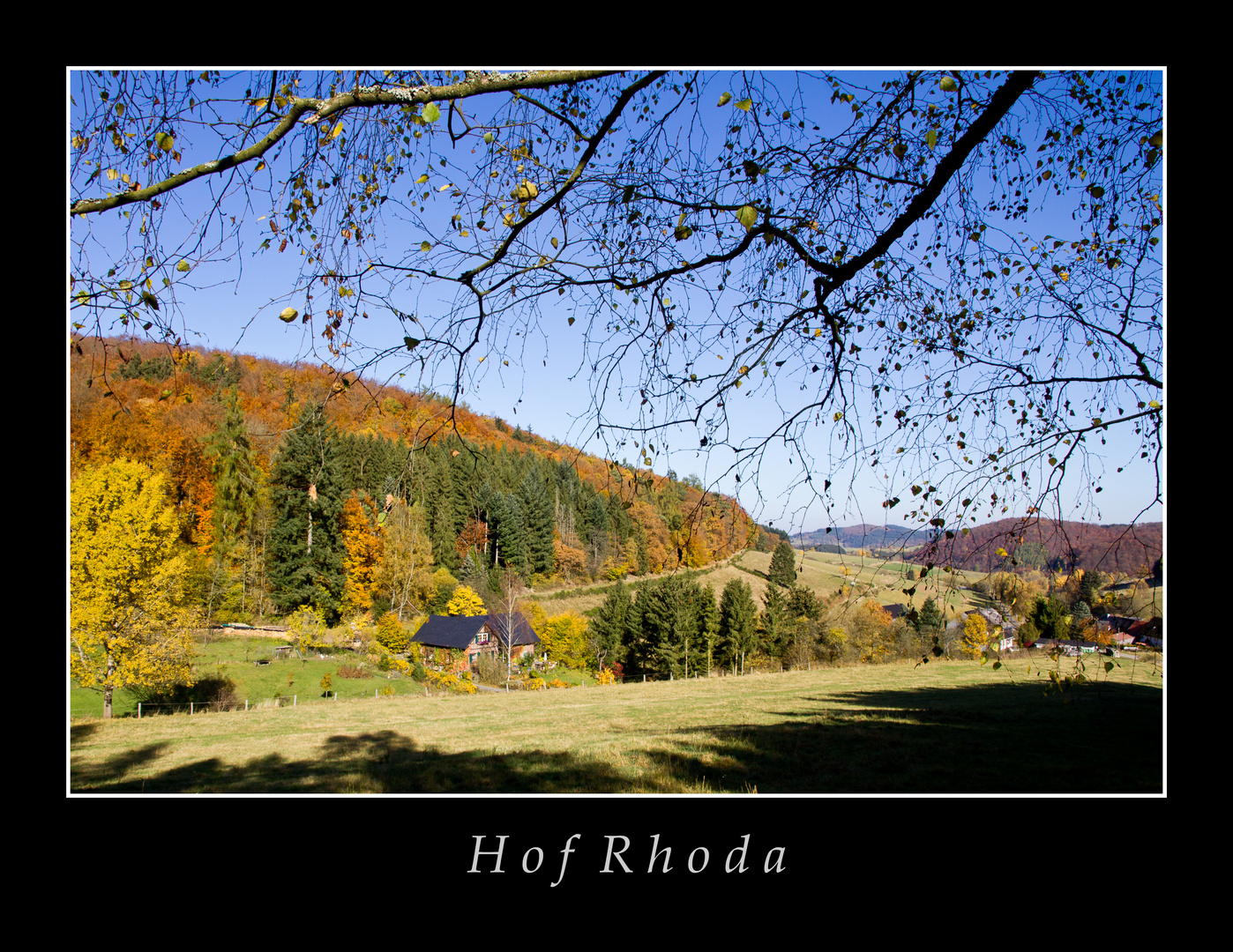 Hof Rhoda mit Forthaus