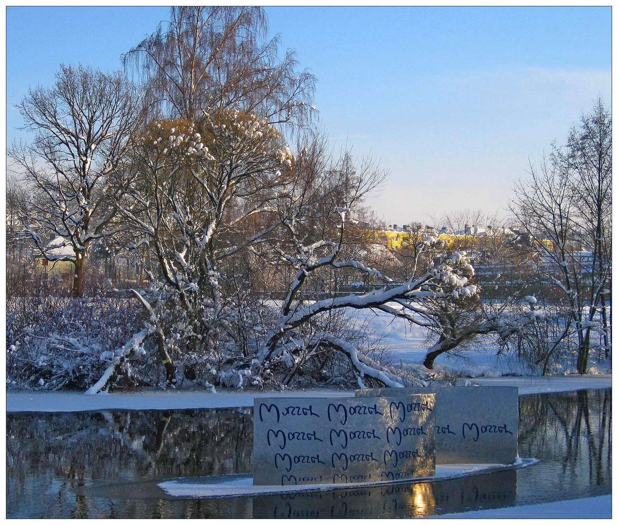 Hof - Wasser-Kunst in der Saale