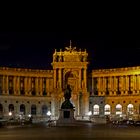 Hofburg bei Nacht