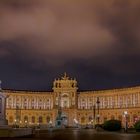 Hofburg bei Nacht