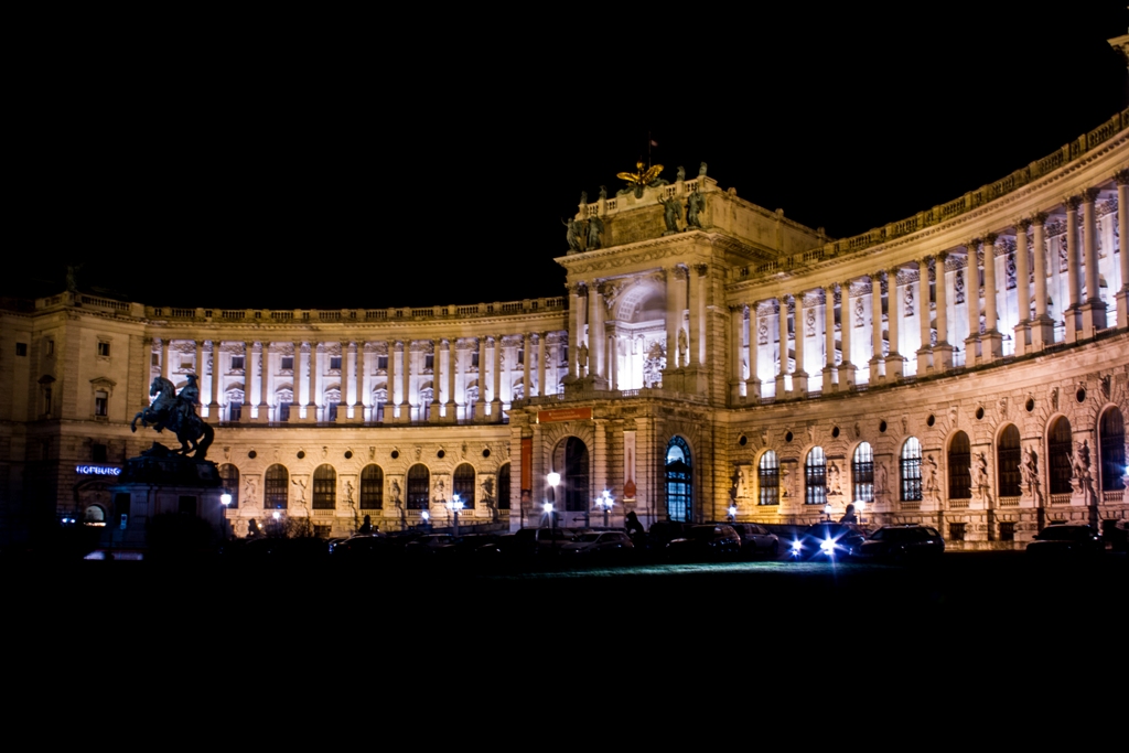 Hofburg Wien by Night