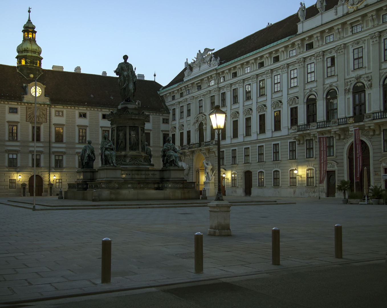 Hofburg zu Wien - Franzenplatz