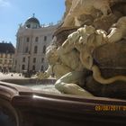 Hofburgbrunnen SIEG ZU LANDE Teilansicht