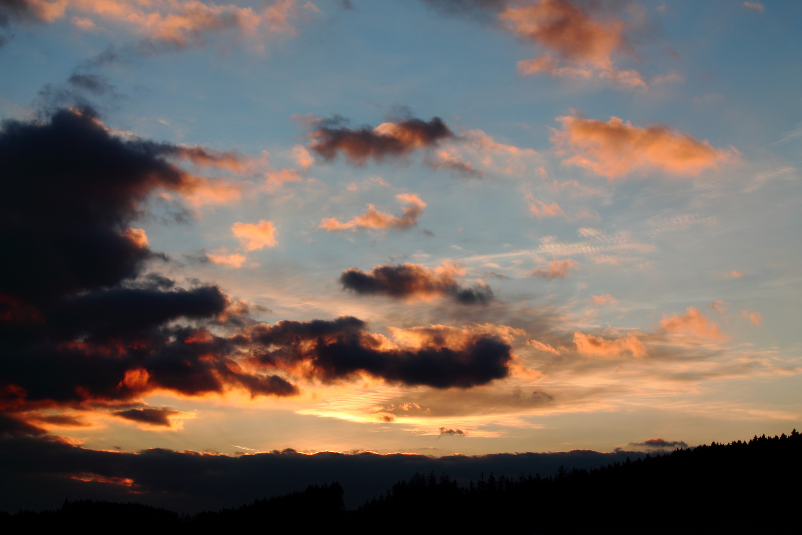 Hofer Sonnenuntergang