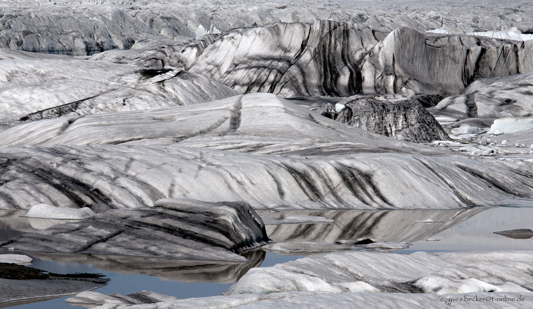 Hoffelsjökull - ein wunderschöner Gletscher