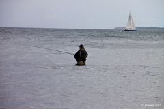 Hoffentlich beißen die Fische nicht... ;-)