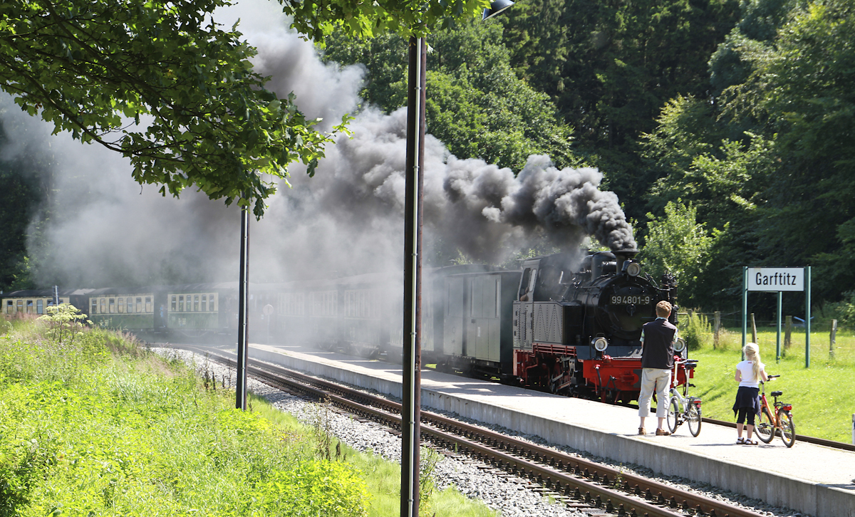 Hoffentlich noch lange unter Dampf . . .