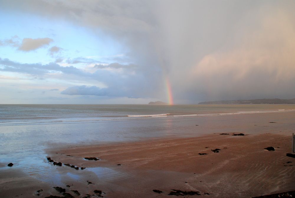 Hoffnungsvoller Regenbogen