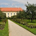 Hofgarten, Blick zum Dachauer Schloss
