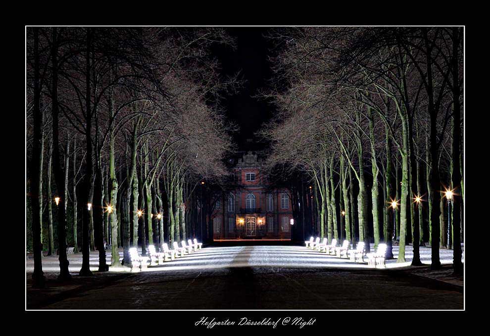 Hofgarten Düsseldorf @ Night