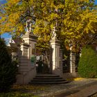 Hofgarten Eingang im Herbst