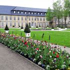 Hofgarten hinterm neuen Schloss mitten in Bayreuth