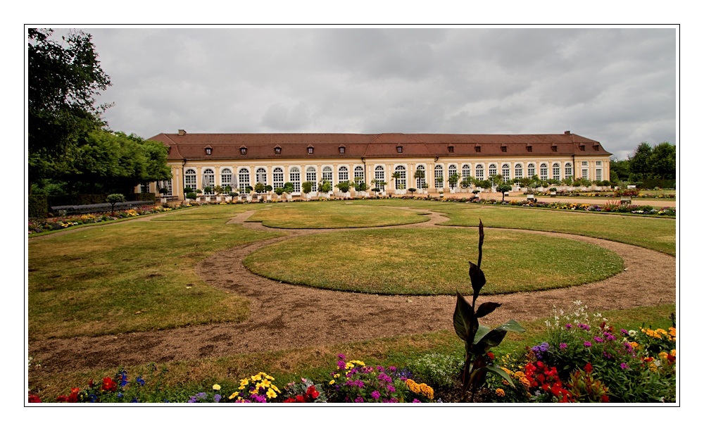 hofgarten und orangerie ansbach